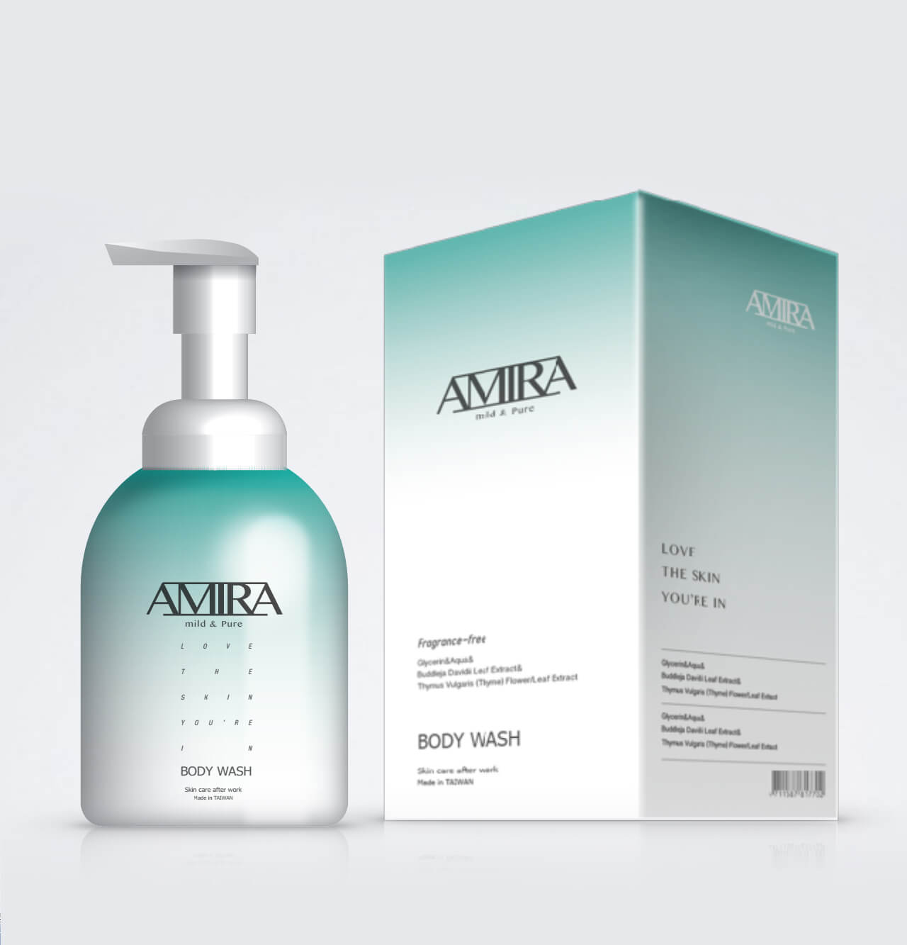 AMIRA鵝米樂品牌整合視覺設計作品